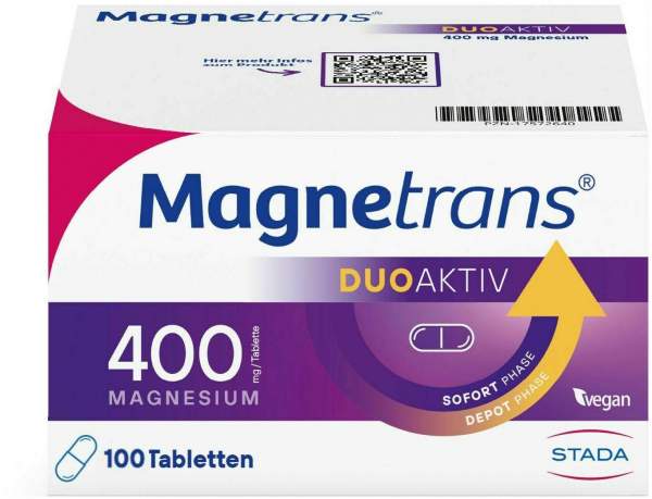 Magnetrans duo-aktiv 400 mg 100 Tabletten