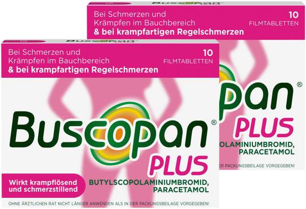 Buscopan plus 2 x 10 Filmtabletten