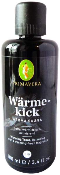 Primavera Wärmekick Aroma Sauna Bio Saunaaufguss 100 ml