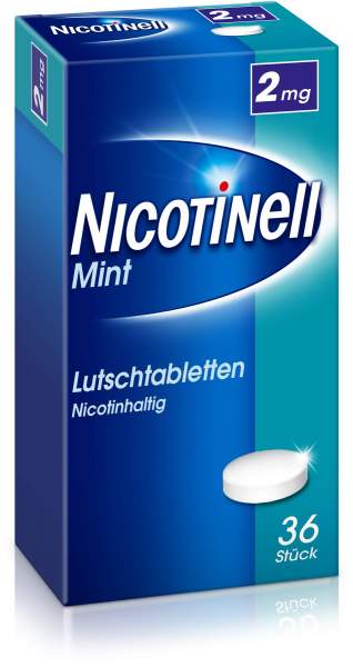Nicotinell Lutschtabletten 2 mg Mint 36 Stück