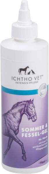 Ichtho Vet Sommer- und Fessel-Gel Für Pferde 250 ml