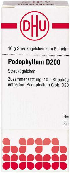 Dhu Podophyllum D200 Globuli 10 G