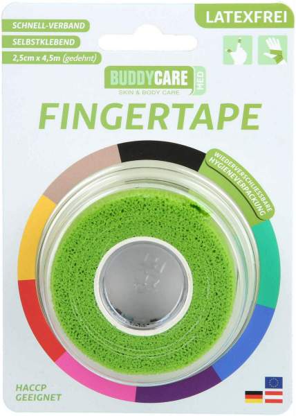 Fingertape Latexfrei Buddycare Med Grasgrün