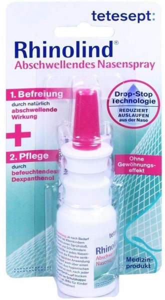 Tetesept Rhinolind Abschwellendes Nasenspray 20 ml