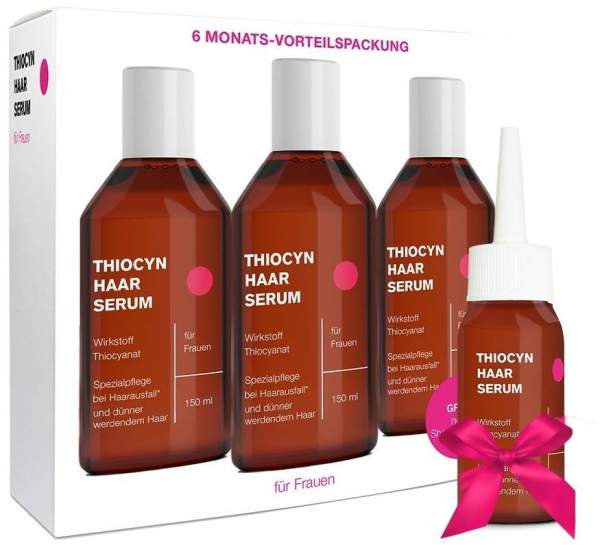 Thiocyn Haarserum Frauen 3 x 150 ml + gratis 50 ml
