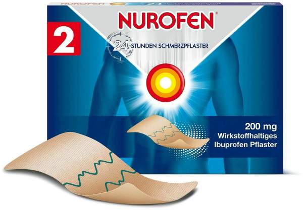 Nurofen 24-Stunden Schmerzpflaster 200 mg 2 Stück
