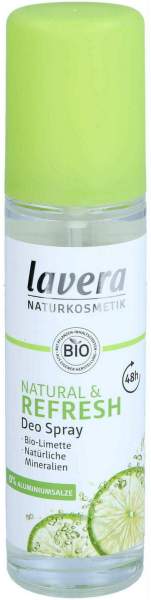 Lavera Deodorant Spray natural &amp; refresh 75 ml