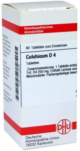 Colchicum D 4 80 Tabletten