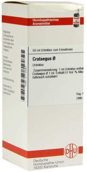 Crataegus Urtinktur 50 ml Dilution