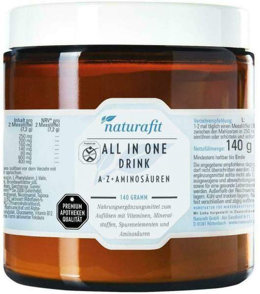 Naturafit All in One Drink A-Z+aminosäuren Pulv