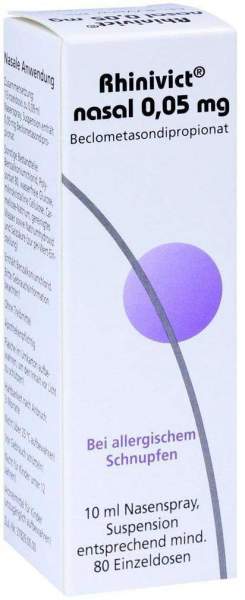 Rhinivict Nasal 0,05 mg Nasendosierspray 10 ml