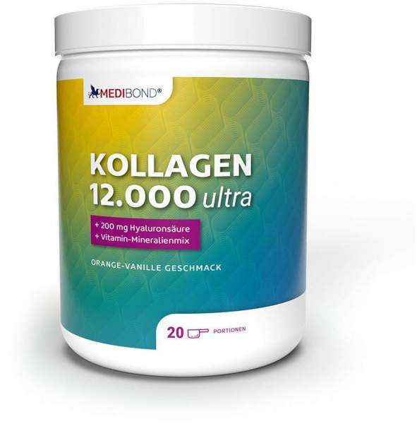 Kollagen 12.000 Ultra Medibond 20 Portionen