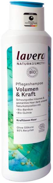 Lavera Pflegeshampoo Volumen &amp; Kraft 250 ml