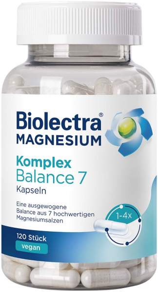 Biolectra Magnesium Komplex Balance 7 120 Kapseln