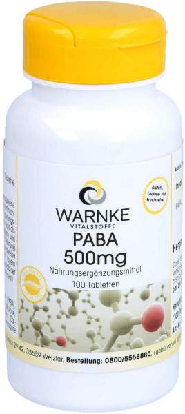 Paba 500 mg Tabletten 100 Stück