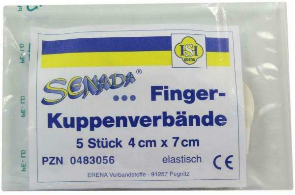 Senada Fingerkuppenverband 4 X7 cm 5 Verbände