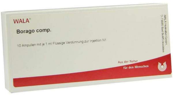 Wala Borago Comp. 10 X 1 ml Ampullen