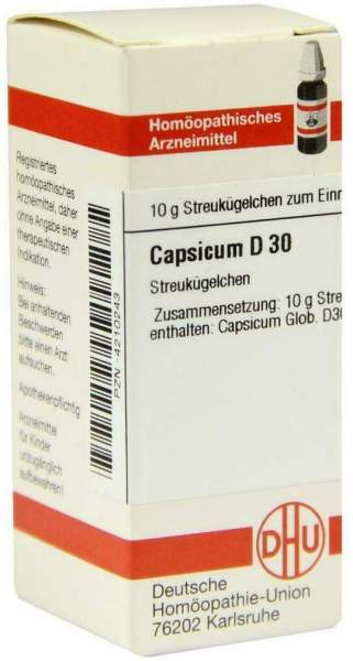 Capsicum D 30 Globuli