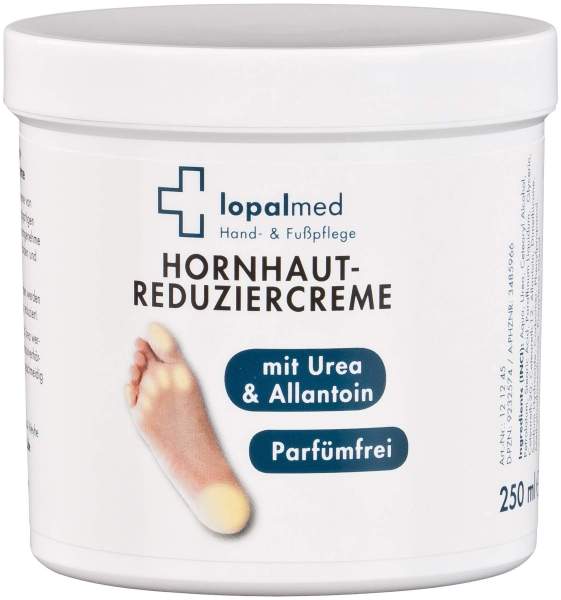 Lopalmed Hornhaut Reduziercreme mit Urea und Allantoin, 1 Stück