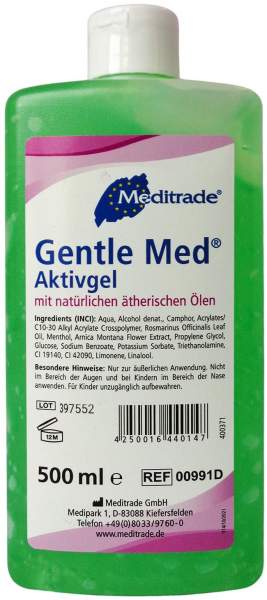 Gentle Med Aktiv Gel 500 ml