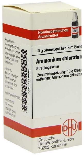 Ammonium Chloratum D 12 Globuli