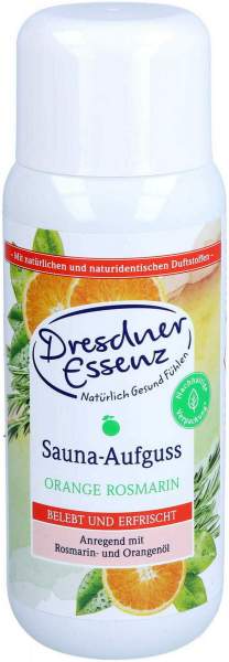 Dresdner Essenz Sauna Aufguss Orange-Rosmarin 250 ml
