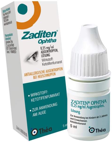 Zaditen Ophtha Augentropfen 5 ml