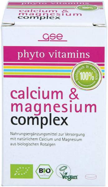 GSE Calcium &amp; Magnesium Complex Bio Tabletten 60 Stück
