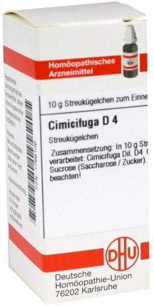 Dhu Cimicifuga D4 10 G Globuli