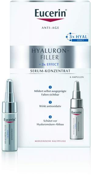 Eucerin Hyaluron Filler Serum Konzentrat 6 x 5 ml Ampullen