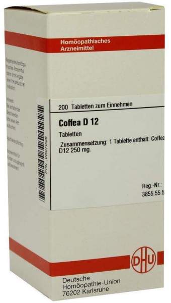 Coffea D12 200 Tabletten