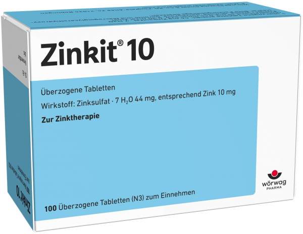 Zinkit 10 100 Überzogene Tabletten