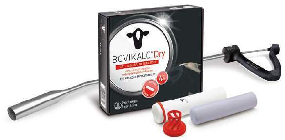 Bovikalc Dry Mineralfuttermittel für Kühe 4 x 1 Bolus