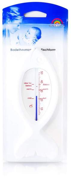 Badethermometer Fisch Weiß 115007