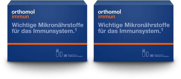 Orthomol immun Trinkampullen-Tabletten 2 x 30 Stück