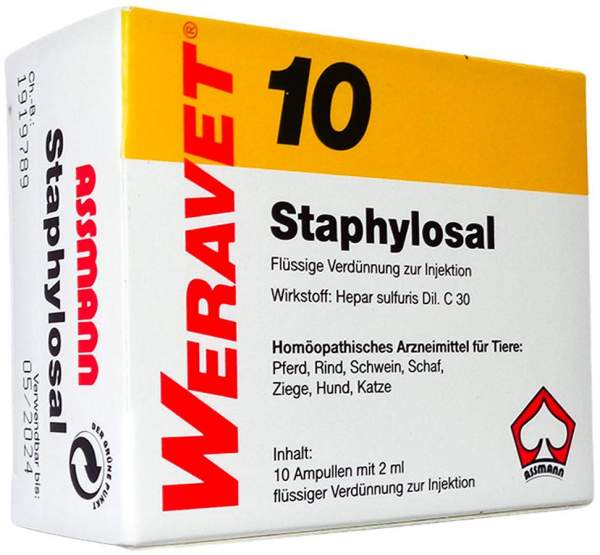 Staphylosal 10 Ampullen Vet 10 X 2 ml