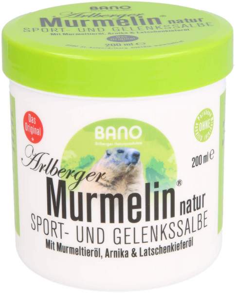Murmelin Arlberger Murmeltiersalbe 200 ml