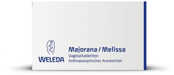 Weleda Majorana Melissa 10 Vaginaltabletten