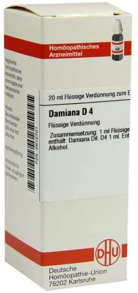 DHU Damiana D4 20 ml Dilution