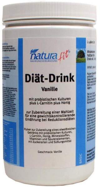 Naturafit Diätdrink Vanille Pulver