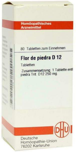 Dhu Flor De Piedra D12 80 Tabletten