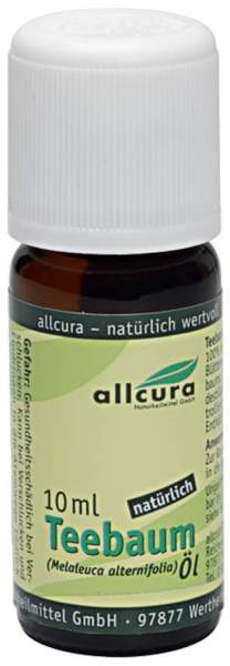 Allcura Teebaum Öl Kba 10 ml Öl
