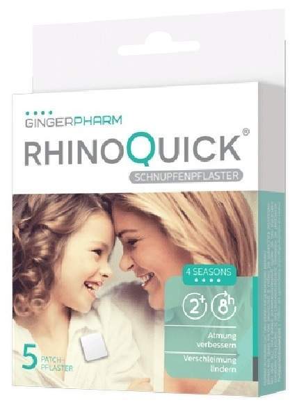Rhinoquick Schnupfenpflaster 5 Stück