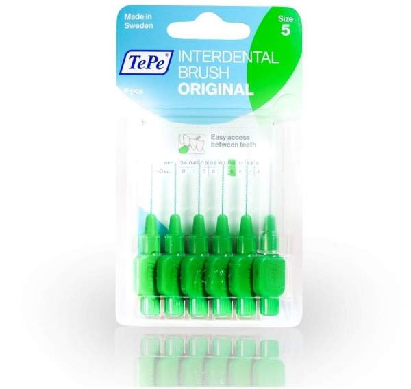 Tepe Interdentalbürste 0,8 mm Grün 6 Stück