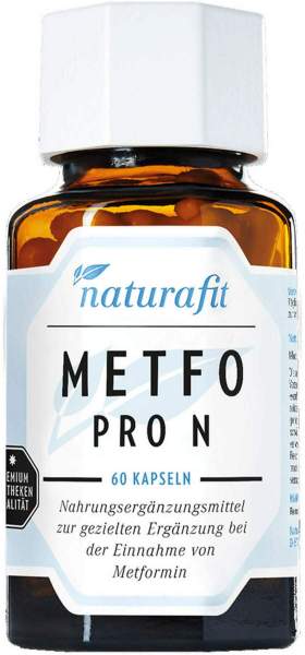 Naturafit Metfo Pro N Kapseln 60 Stk