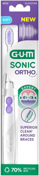 Gum Sonic Ortho Schallzahnbürste 1 Stück
