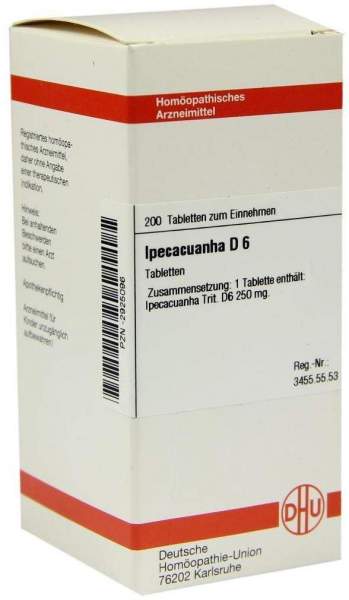 Ipecacuanha D 6 200 Tabletten