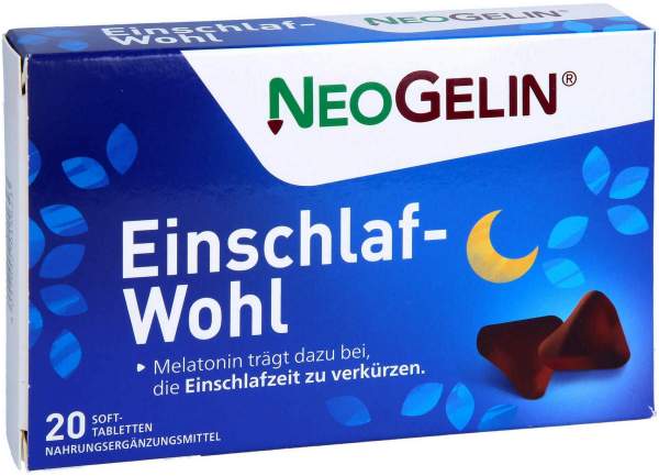 Neogelin Einschlaf - Wohl 20 Kautabletten