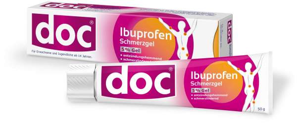 Doc Ibuprofen Schmerzgel 50 g Gel