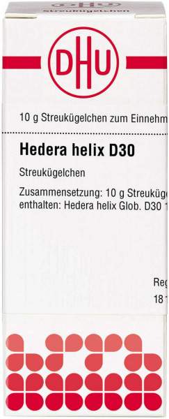 Dhu Hedera Helix D30 Globuli 10 G